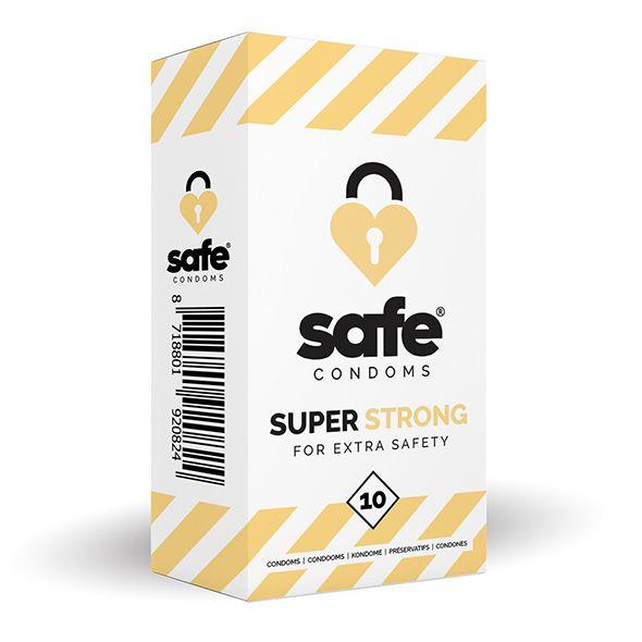 Kondómy Safe Super Strong for Extra Safety 10ks