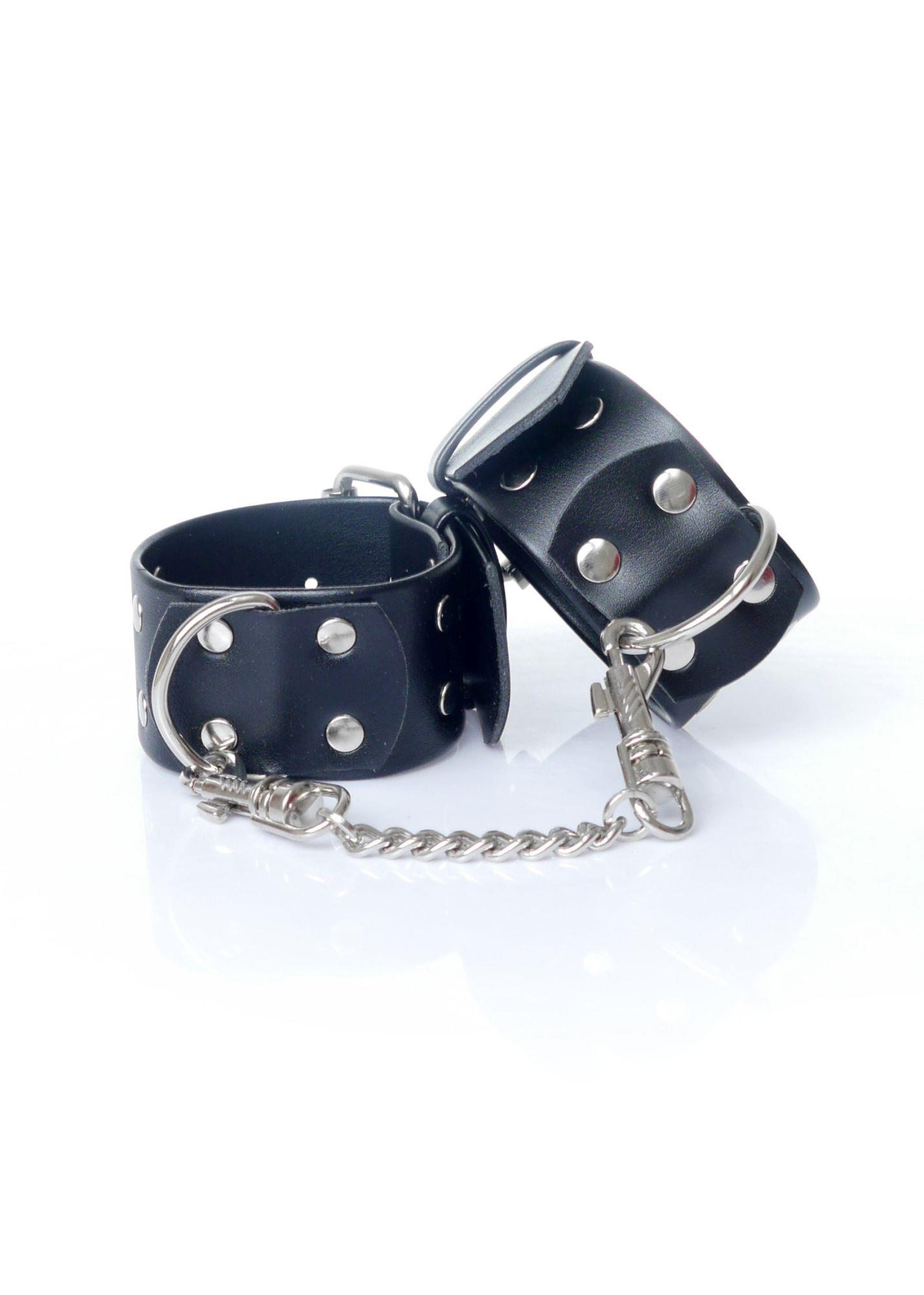 Putá Handcuffs with studs 4 cm  Fetish Boss Series