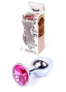 Jewellery Silver PLUG- Pink