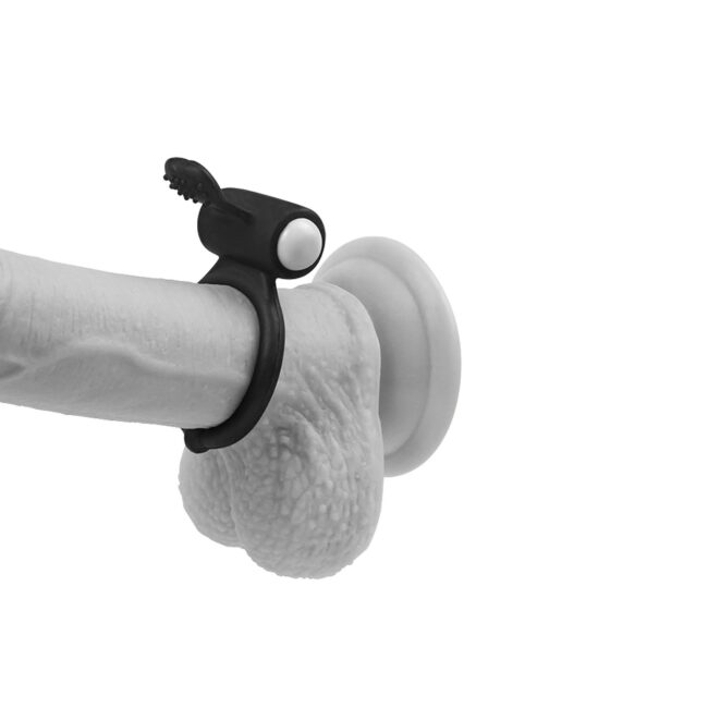 Vibračný krúžok na penis Lovetoy Power Clit čierny – Obrázok 7