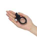 Vibračný krúžok na penis Lovetoy Power Clit čierny – Obrázok 8