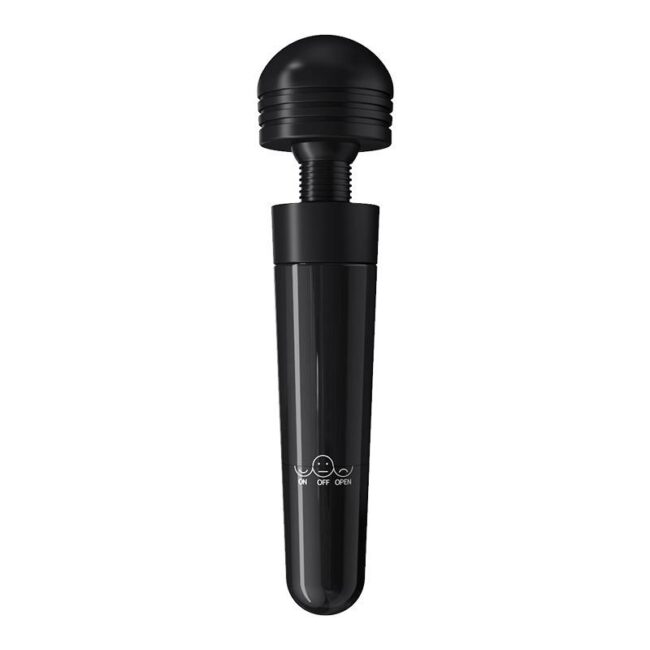 Vibrátor Wand Explorer -Chanti 15cm čierny – Obrázok 2