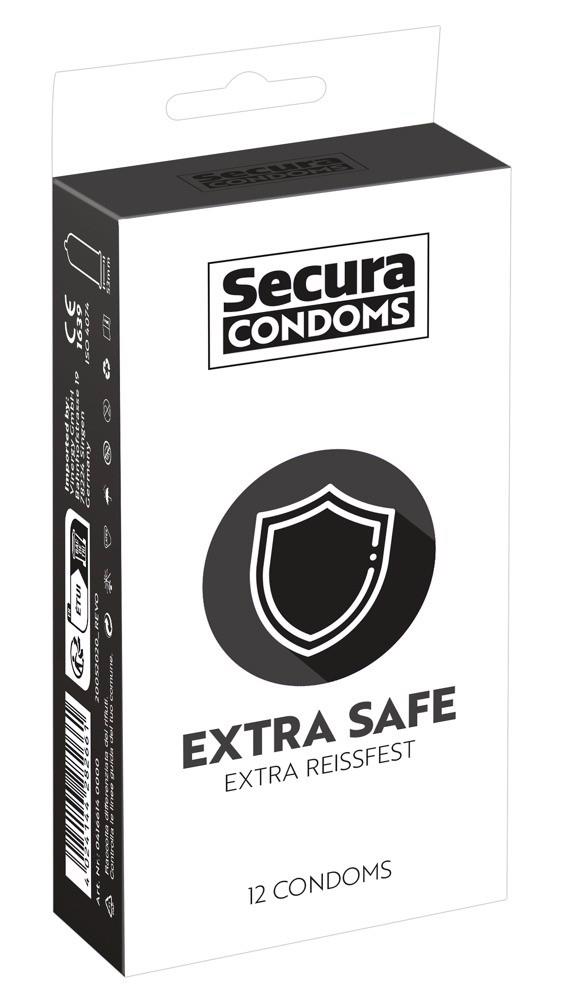 42-04166140000 Kondómy Secura Extra Safe 12 ks – Obrázok 1