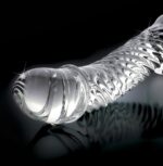 Sklenené dildo Icicles No. 61 Clear – Obrázok 3