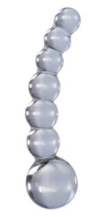 Sklenené dildo Icicles No. 66 Clear – Obrázok 2
