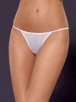 Obsessive Luiza tangá biele L/XL – Obrázok 5