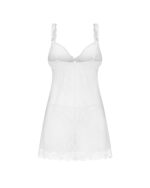 Erotická košieľka Obsessive Weddya Babydoll S/M – Obrázok 4
