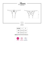 Obsessive Miamor tangá otvorené L/XL – Obrázok 7