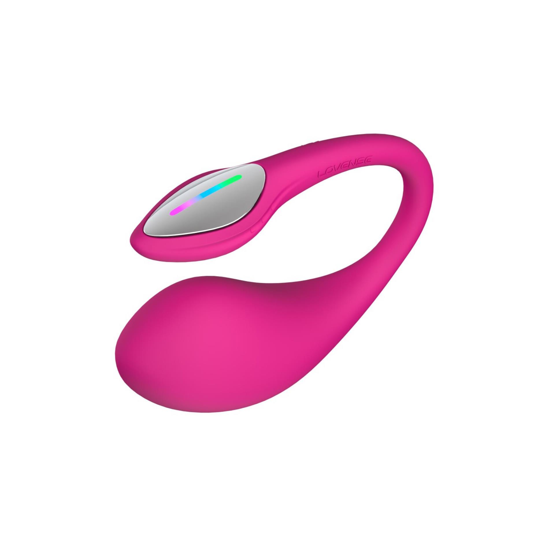 55-120452-PINK_01 Lovense Lush 4 - Vibračné vajíčko ovládané aplikáciou, ružové – Obrázok 1