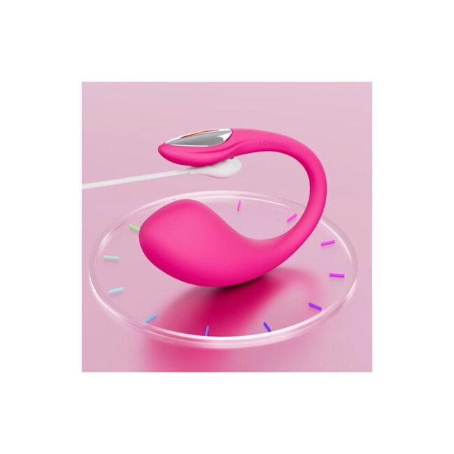 Lovense Lush 4 - Vibračné vajíčko ovládané aplikáciou, ružové – Obrázok 7