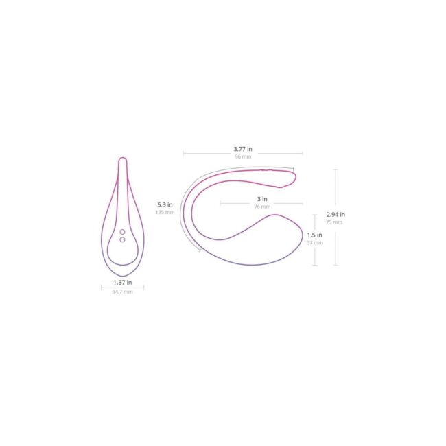 Lovense Lush 3 - Vibračné vajíčko na diaľkové ovládanie – Obrázok 4