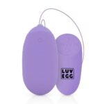 Vibračné vajíčko na diaľkové ovládanie Luv Egg XL - Fialové
