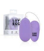 Vibračné vajíčko na diaľkové ovládanie Luv Egg XL - Fialové – Obrázok 2