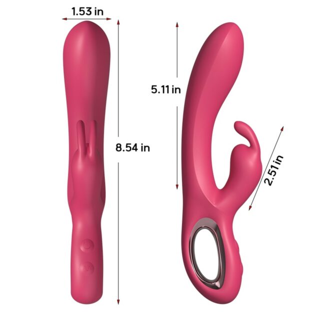 Králičí vibrátor Rabbit Pink – Obrázok 2