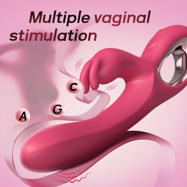 Králičí vibrátor Rabbit Pink – Obrázok 9
