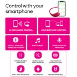 Vibračné vajíčko na aplikáciu App Love Egg - Červené – Obrázok 8