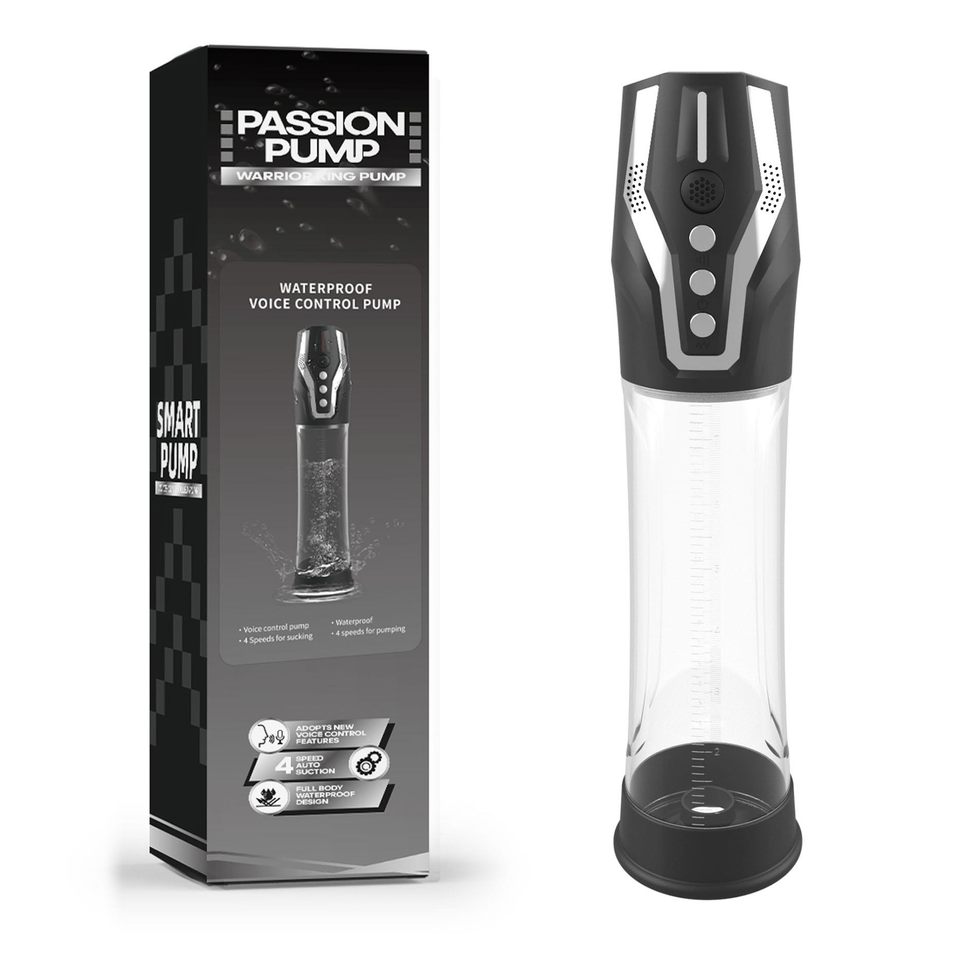 60-00069_01 Automatická vákuová pumpa na penis Passion Pump s hlasovým ovládaním – Obrázok 1