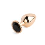 Sada kovových análnych kolíkov s kryštálom Jewellery Red Gold - 3 ks – Obrázok 3