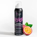 Orgie Acqua Croccante Passion Fruit – praskajúca masážna pena 150 ml – Obrázok 3