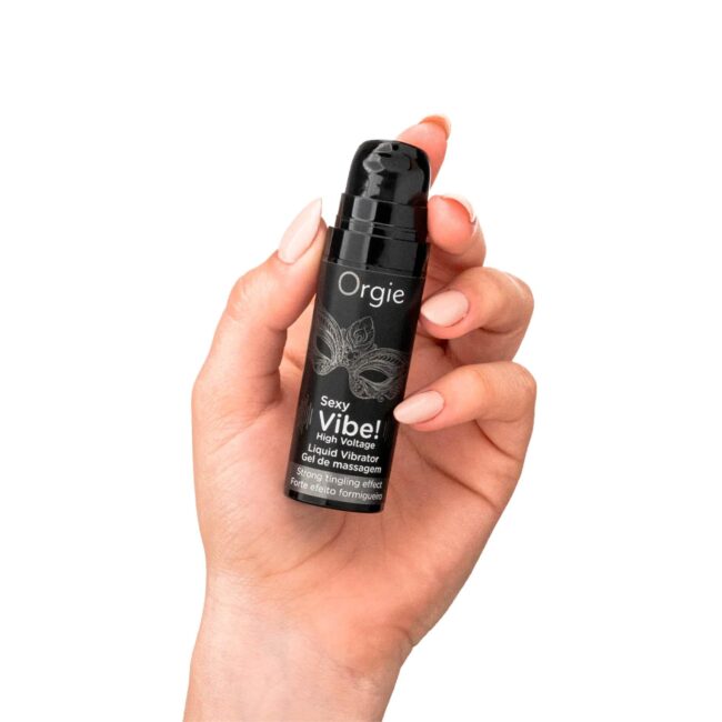 Tekutý vibrátor Orgie Sexy Vibe! High Voltage 15 ml – Obrázok 2