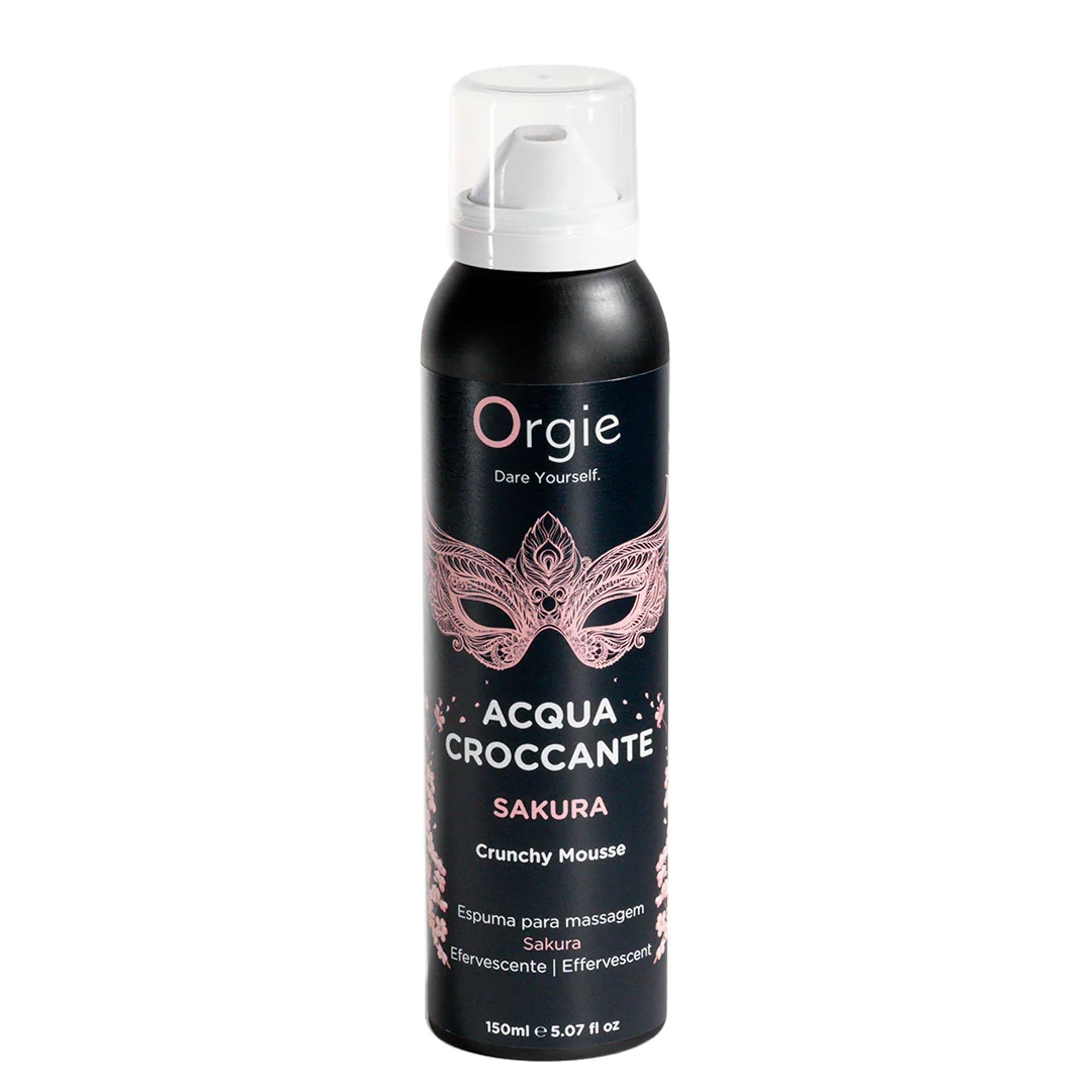 69-51553_01 Orgie Acqua Croccante Sakura Fruit - praskajúca masážna pena 150 ml – Obrázok 1