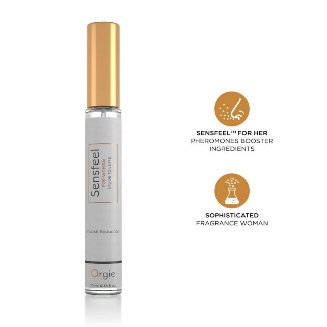 Dámsky feromónový parfum Orgie Sensfeel for Woman – 10 ml – Obrázok 3