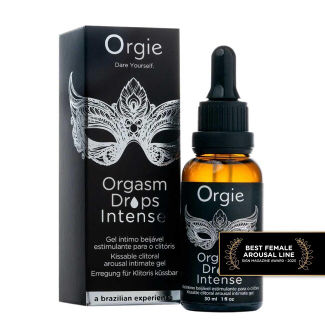 Orgie Orgasm Drops Intense - Stimulačné kvapky na klitoris 30 ml – Obrázok 2