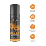 Orgie Liquid Pulse - Stimulačný intímny gél Ice Caramel 15 ml – Obrázok 3