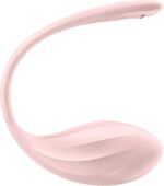 Satisfyer Ribbed Petal Rose - Nositeľný vibrátor