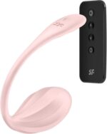 Satisfyer Ribbed Petal Rose - Nositeľný vibrátor – Obrázok 2