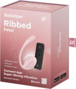 Satisfyer Ribbed Petal Rose - Nositeľný vibrátor – Obrázok 8