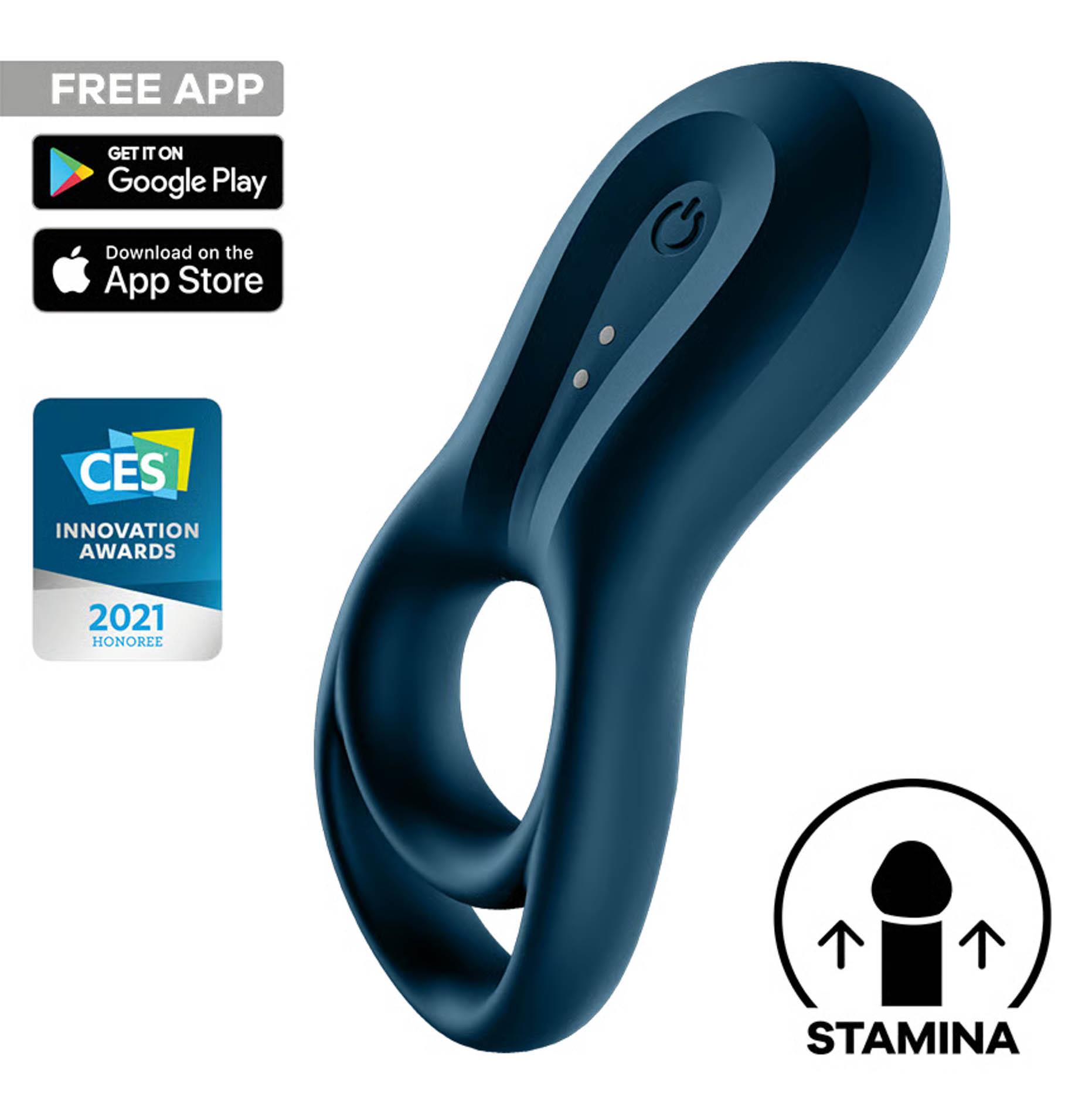 73-4009940_01 Satisfyer Epic Duo Connect App - vibračný krúžok – Obrázok 1