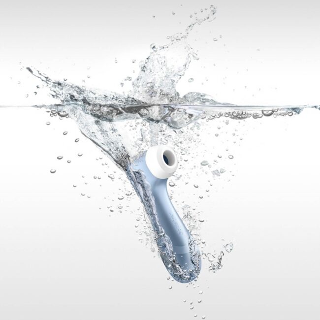 Tlakový stimulátor klitorisu Satisfyer Pro 2+ Blue – Obrázok 8