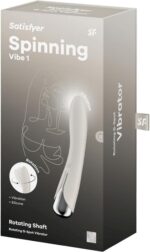 Satisfyer Spinning Vibe 1 Beige - Rotačný vibrátor na bod G – Obrázok 4