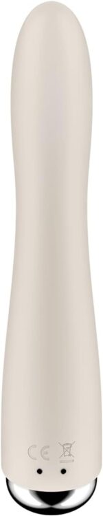Satisfyer Spinning Vibe 1 Beige - Rotačný vibrátor na bod G – Obrázok 7