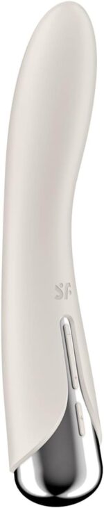 Satisfyer Spinning Vibe 1 Beige - Rotačný vibrátor na bod G – Obrázok 8