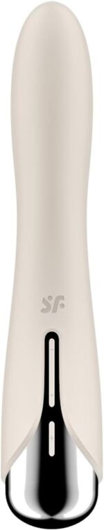 Satisfyer Spinning Vibe 1 Beige - Rotačný vibrátor na bod G – Obrázok 9