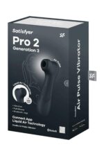 Satisfyer Pro 2 Generation 3 Connect App - Čierny – Obrázok 4