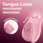 Satisfyer Tongue Lover - ružový – Obrázok 2