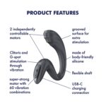 Satisfyer G for Goddess 3 - tmavo sivý – Obrázok 5