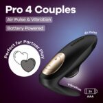 Párový vibrátor Satisfyer Pro 4 Couples - čierny – Obrázok 2