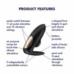 Párový vibrátor Satisfyer Pro 4 Couples - čierny – Obrázok 4