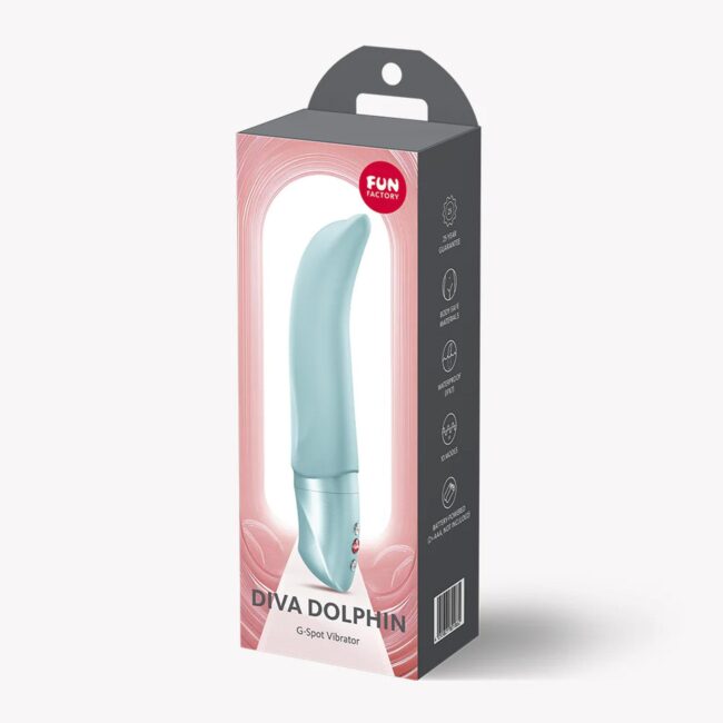 Vibrátor Fun Factory Diva Dolphin Ice Blue – Obrázok 4