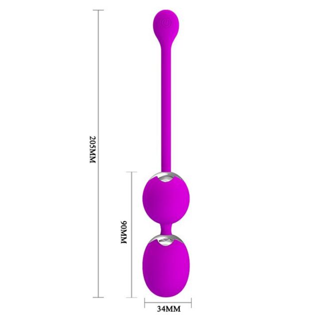 Pretty Love Willie Kegel Balls USB – Obrázok 5