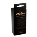 MyLove Toys - Silikónový análny kolík s kamienkom Čierny S – Obrázok 10
