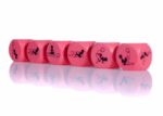 Erotická kocka lásky 25 mm - ružová – Obrázok 3