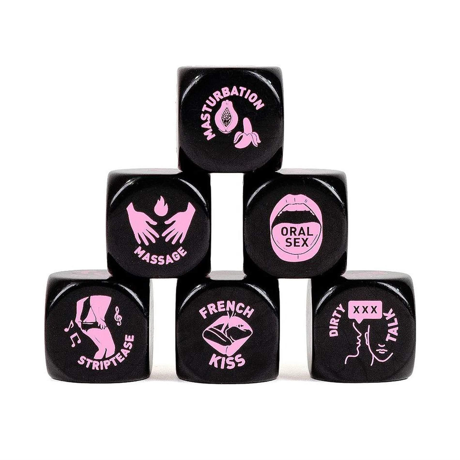 37-6261 Erotická kocka na predohru Secret Play Foreplay Dice 20 mm – Obrázok 1
