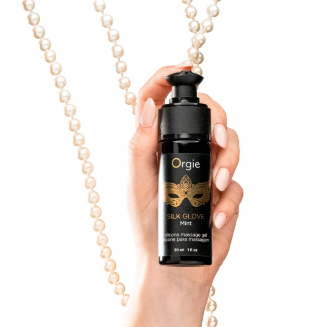 Orgie Pearl Lust perlový náhrdelník s masážnym olejom 30 ml – Obrázok 2
