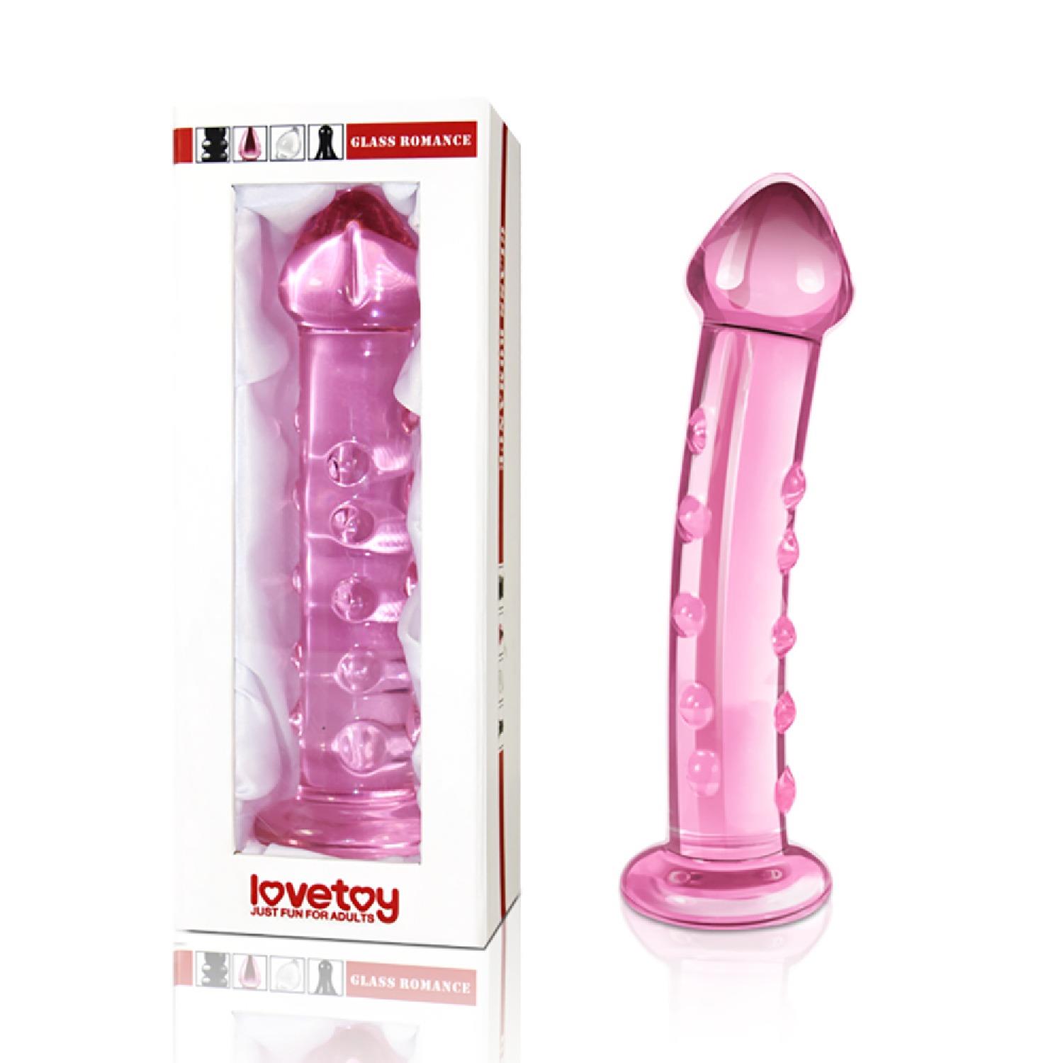 10-GS04-1 7.5" Glass Romance Pink – Obrázok 1