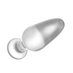 Análny kolík Lovetoy Glass Romance Clear 4.3" – Obrázok 4